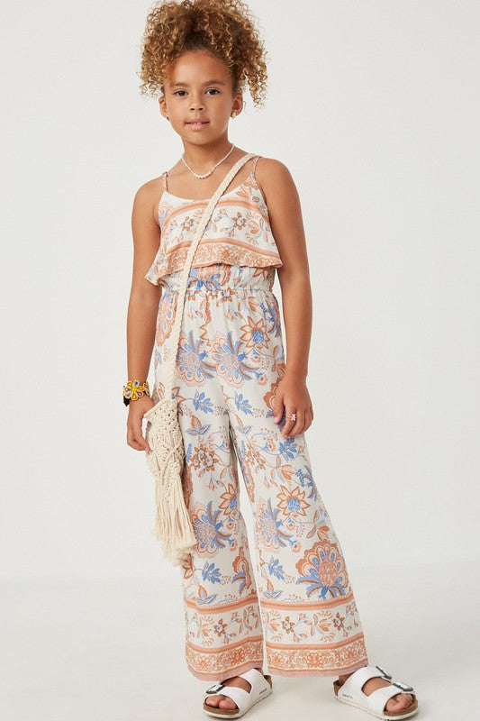 Girls Wide leg Jumpsuit