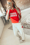 "More Amore" Crew Neck Tee
