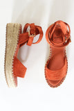 Espadrille Wedge Platform Sandal