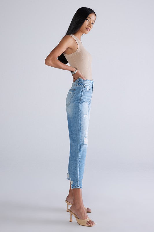 CEROS Super High Rise Mom Jeans – The Rollin' J