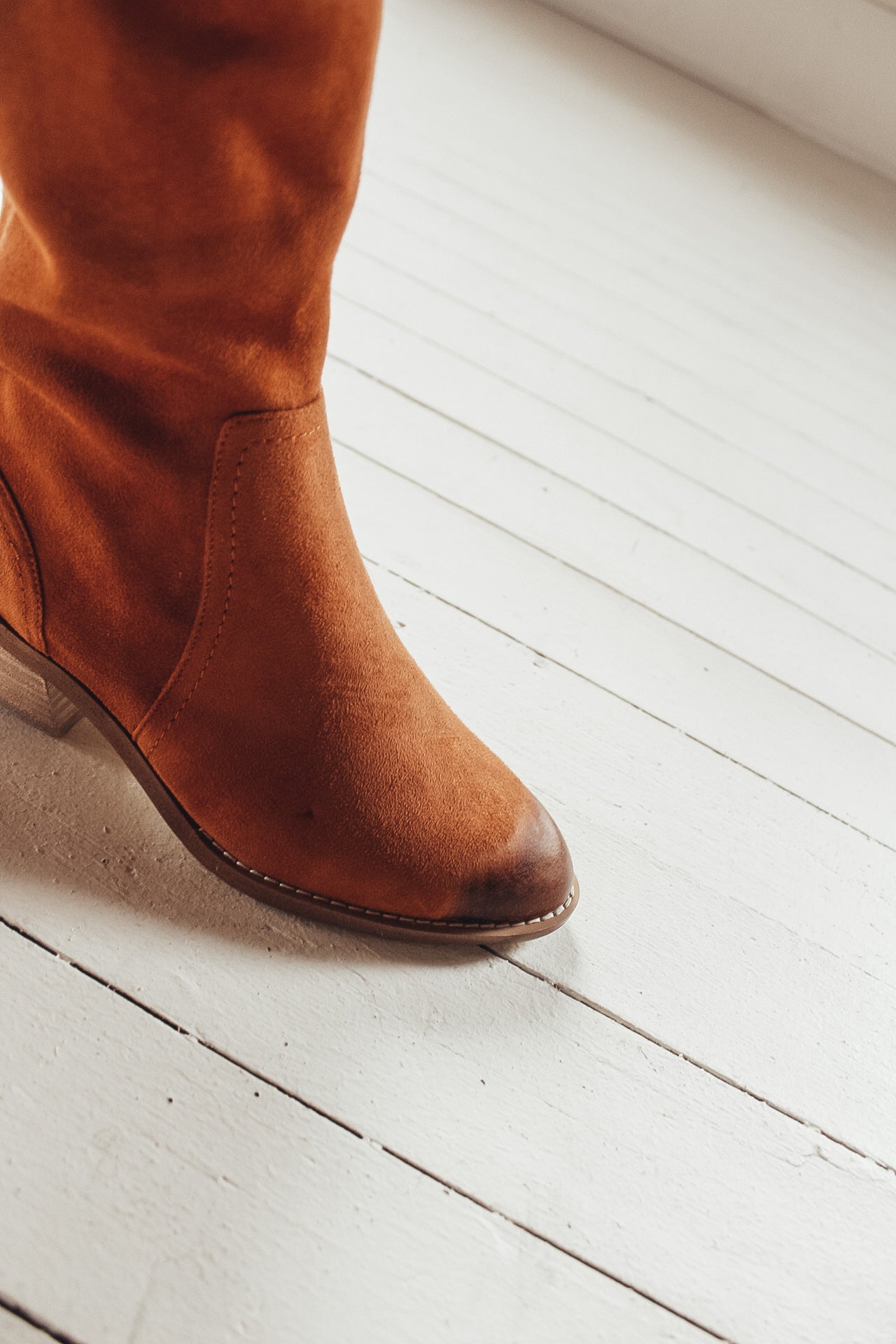 Distressed hotsell suede boots