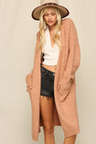 Plush Midi Cardigan