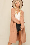 Plush Midi Cardigan