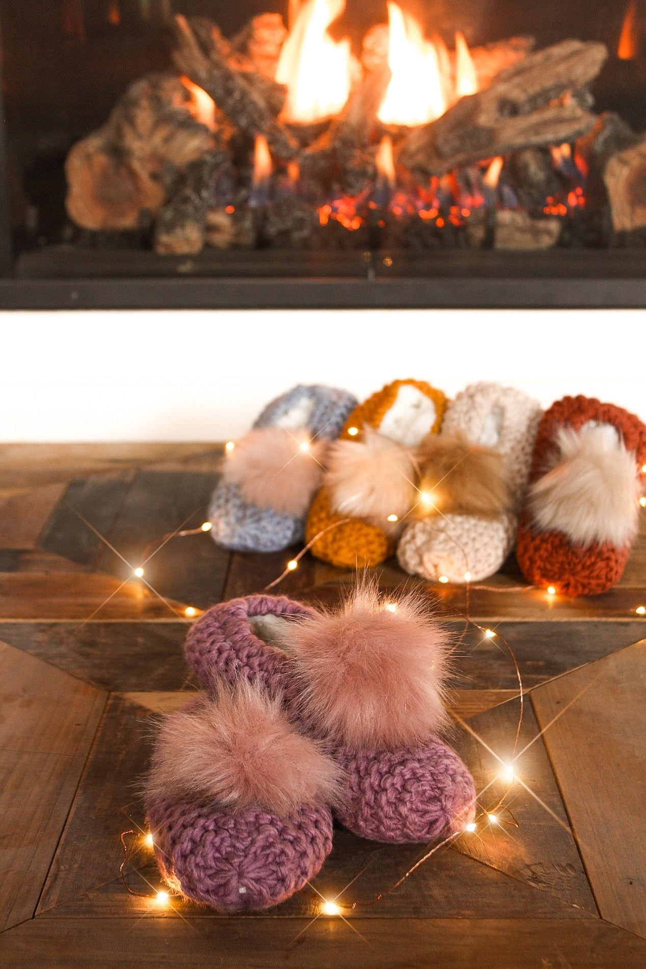 Pom Pom House Slippers