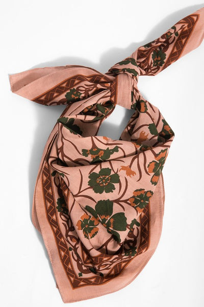 X-Large Versatile Floral Bandana