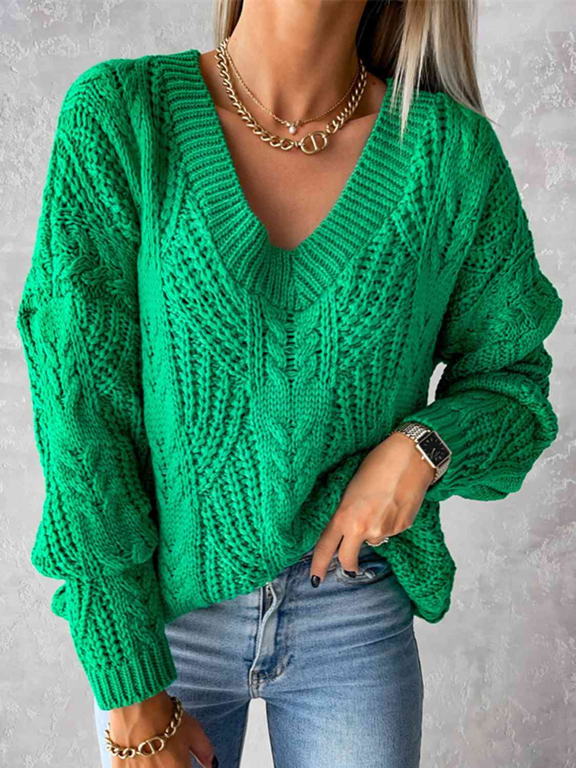 Vicky Cable-Knit Sweater