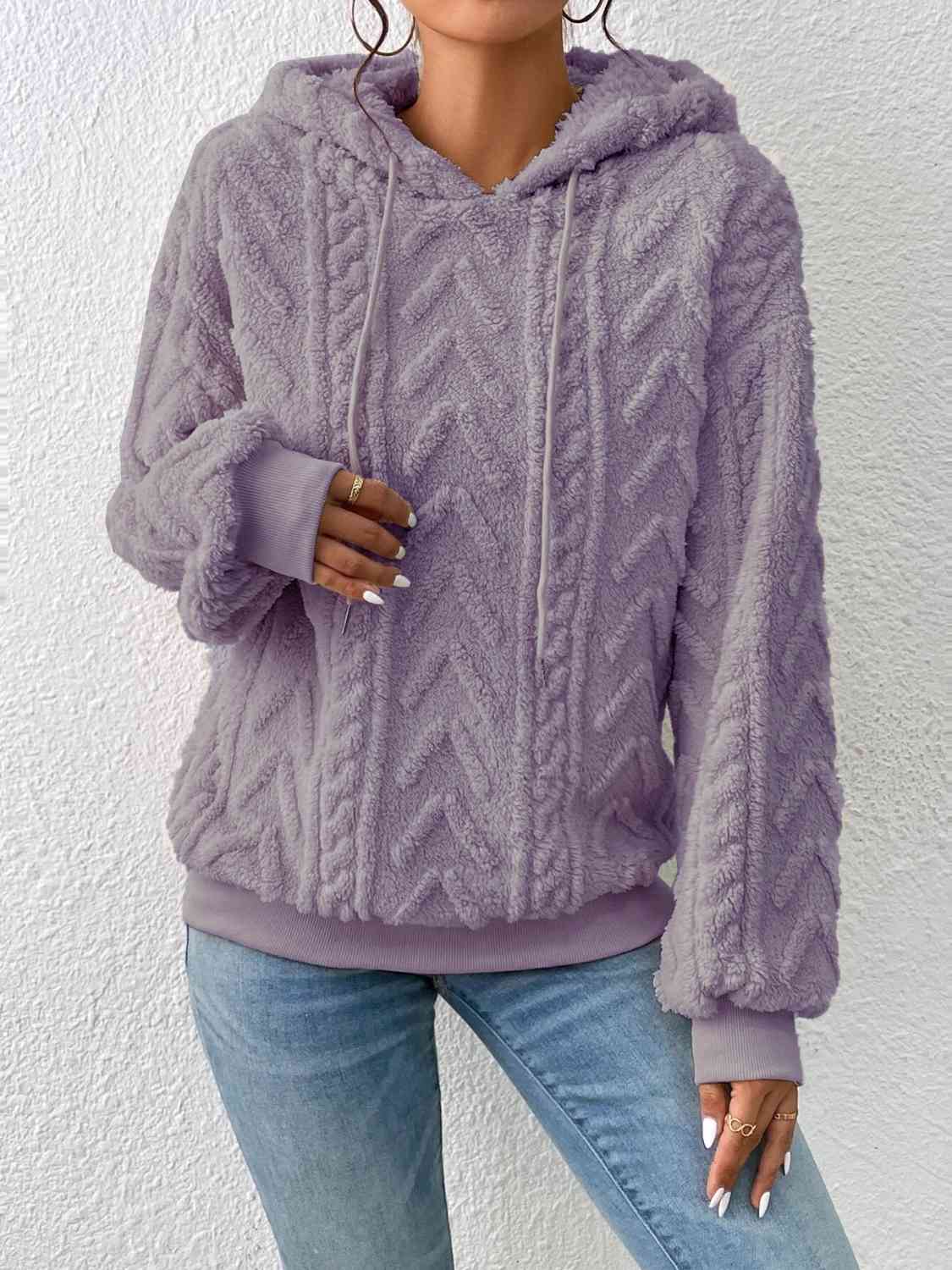 Hello My Love Chunky Knit Hoodie