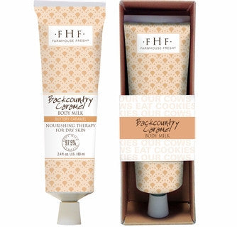 FHF "Backcountry Caramel" Body Milk