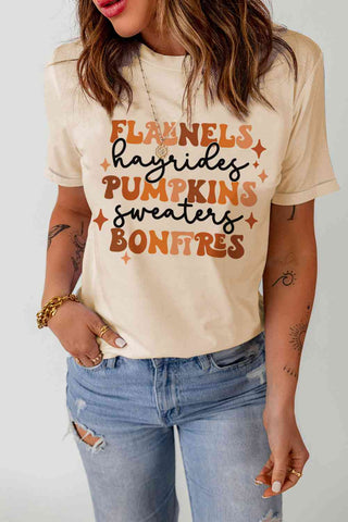 Recipe For Fall Graphic T-Shirt