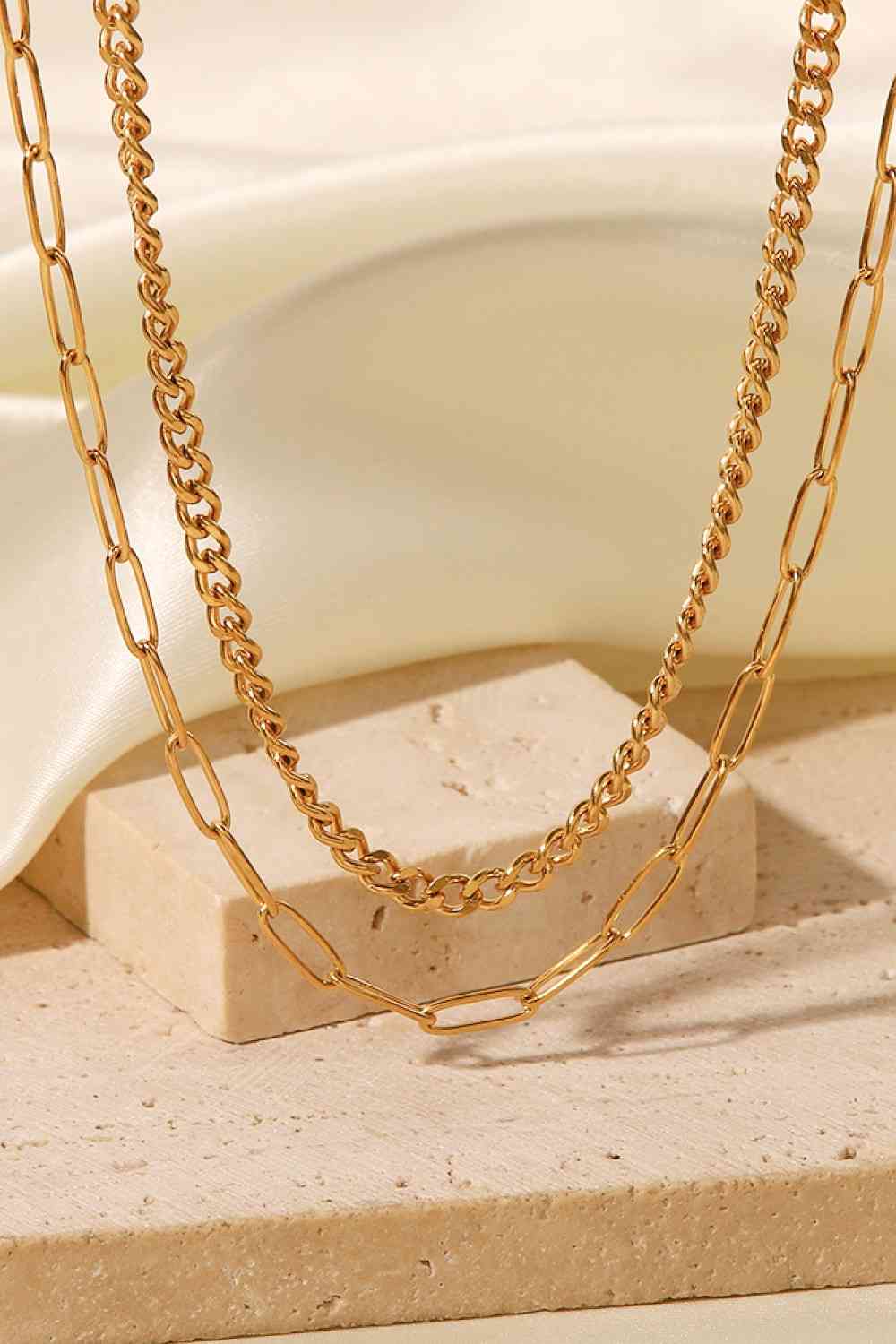 Classic Layered Chain Necklace