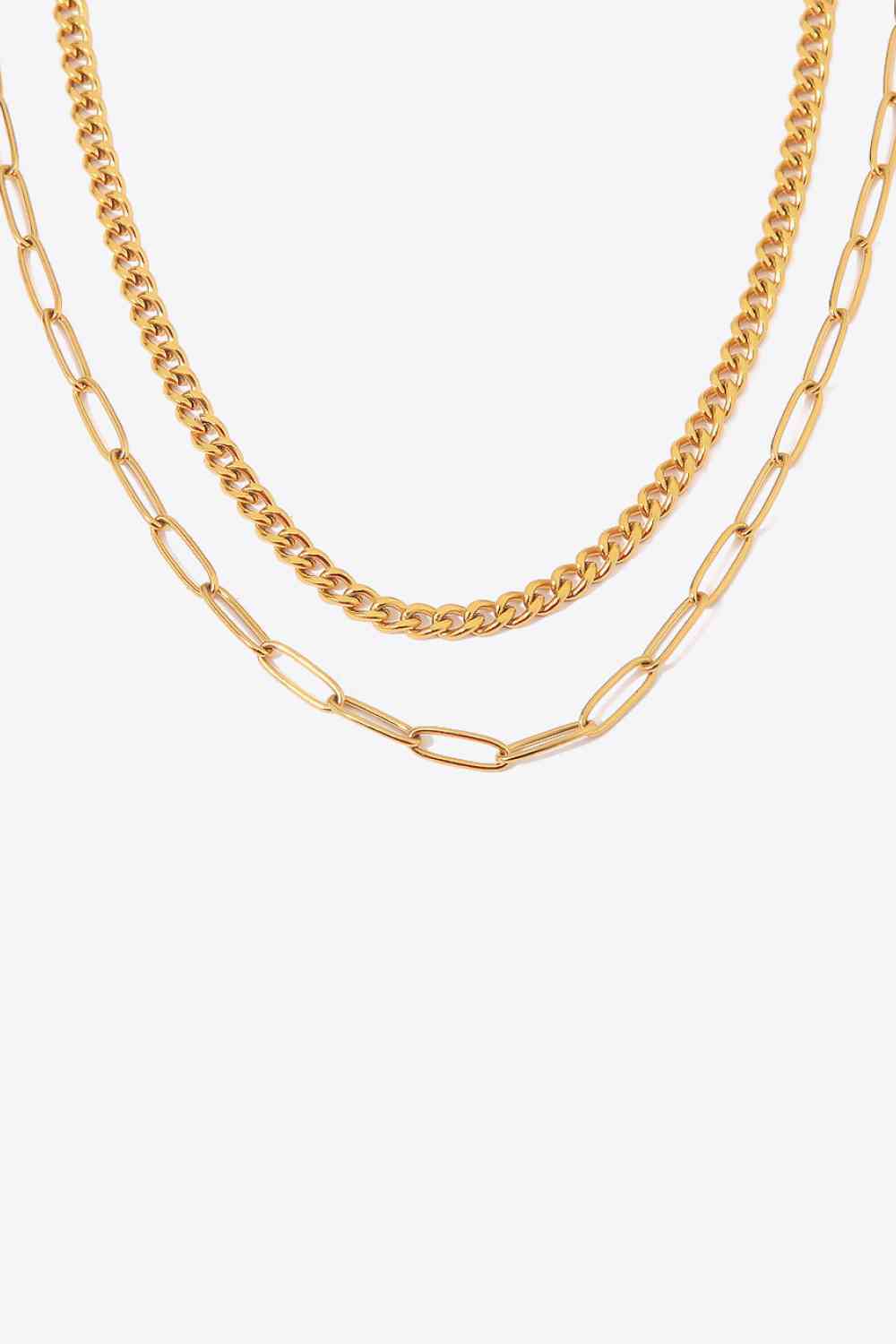 Classic Layered Chain Necklace