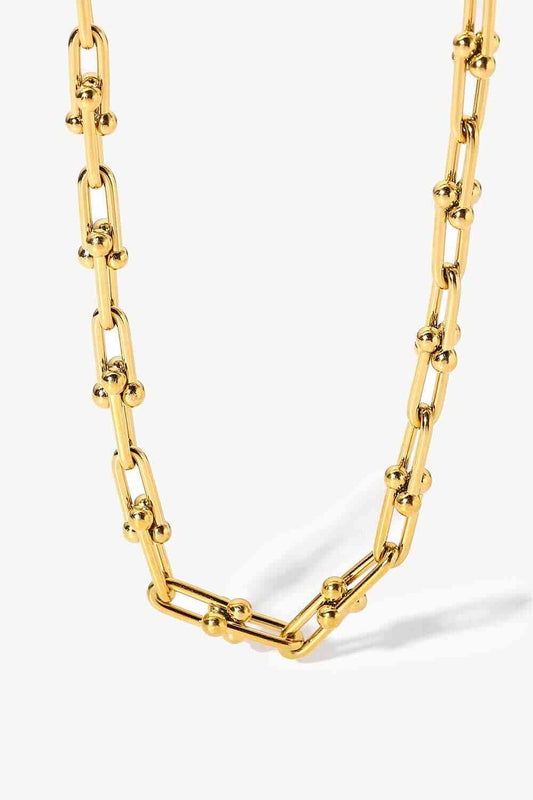U-Shape Chain Necklace