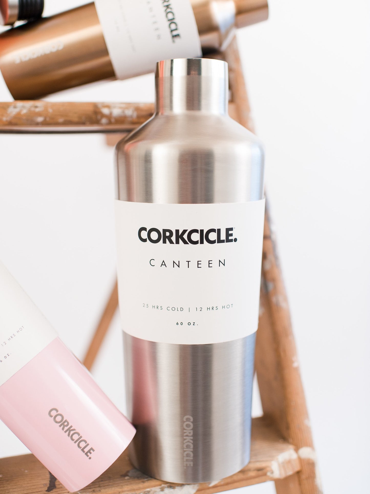 CORKCICLE Brushed Steel Canteen